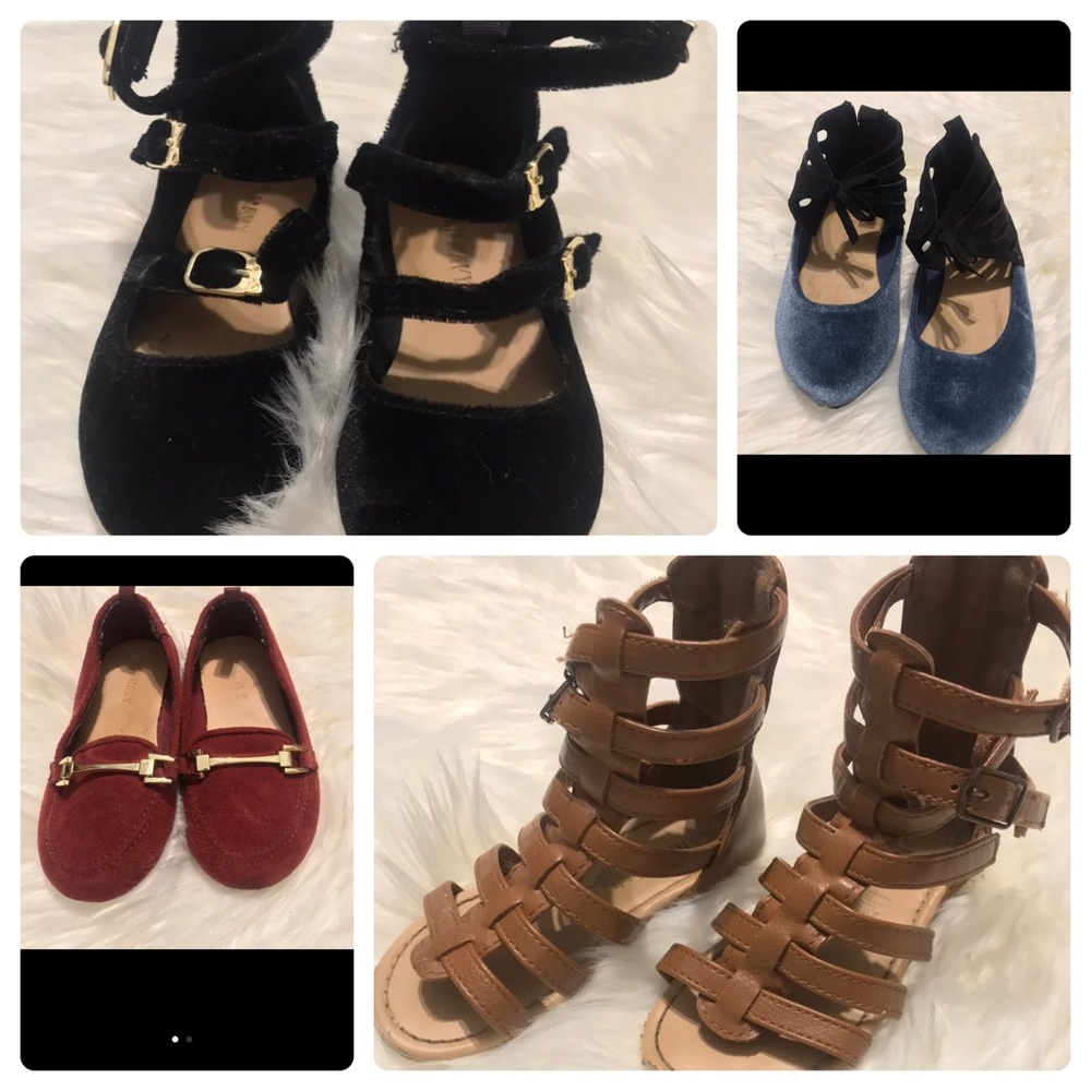 Bundle of old navy shoes